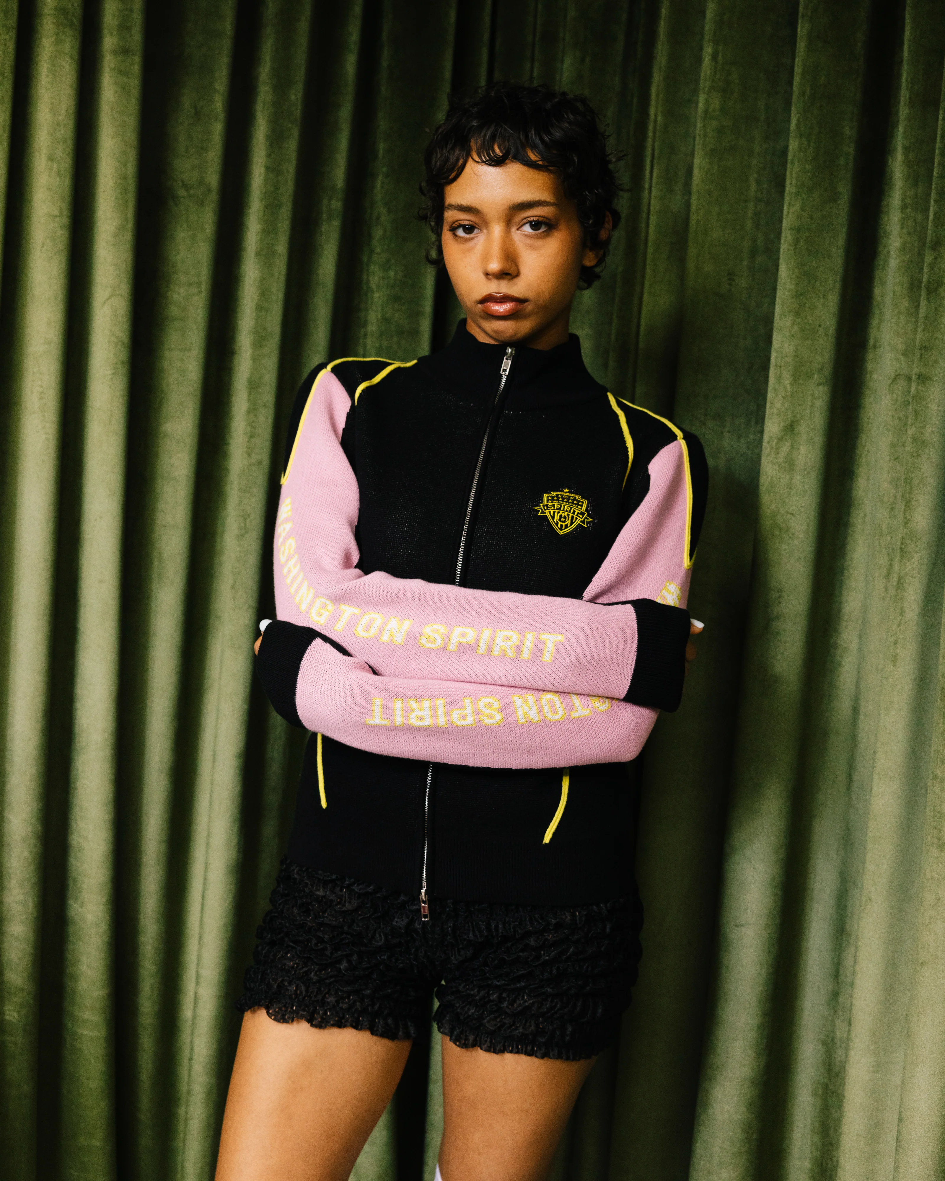 Dead Dirt x Spirit Big Bloom Full Zip Knit - Image 3