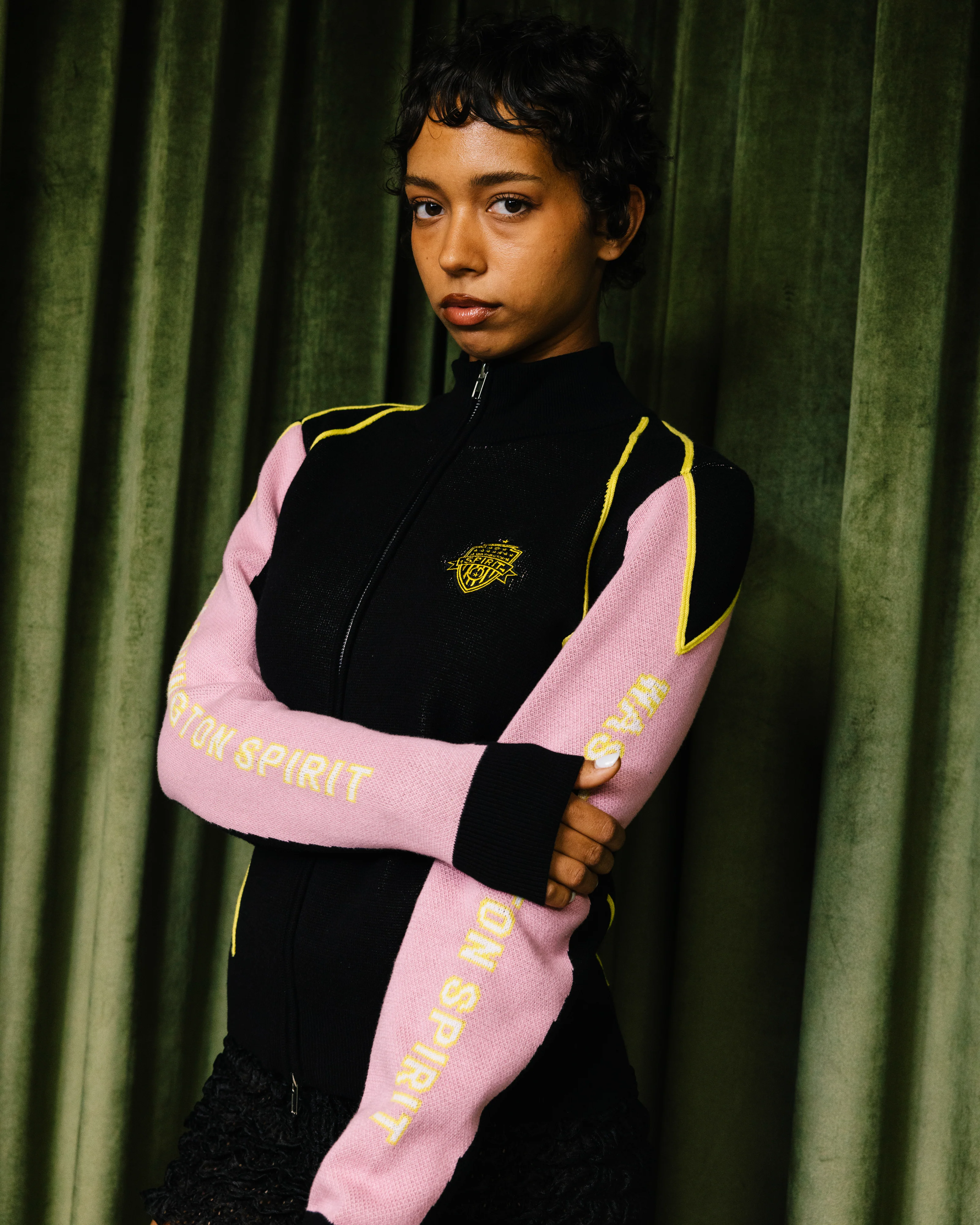 Dead Dirt x Spirit Big Bloom Full Zip Knit - Image 4