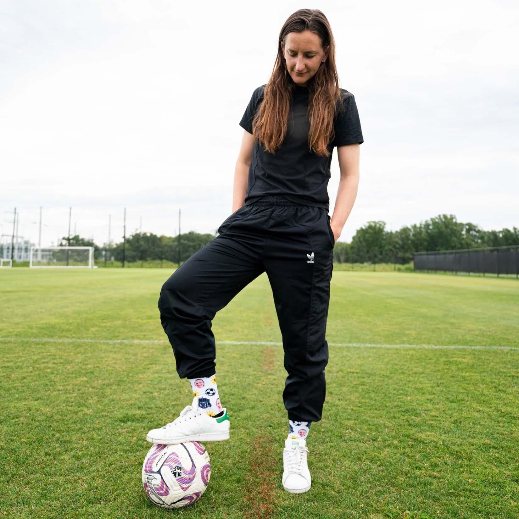 Limited Edition Sunny Sulli Washington Spirit Crew Sock - Image 3