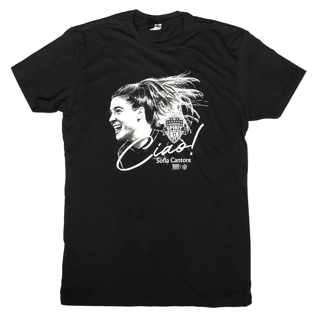 Sofia Cantore Washington Spirit Tee