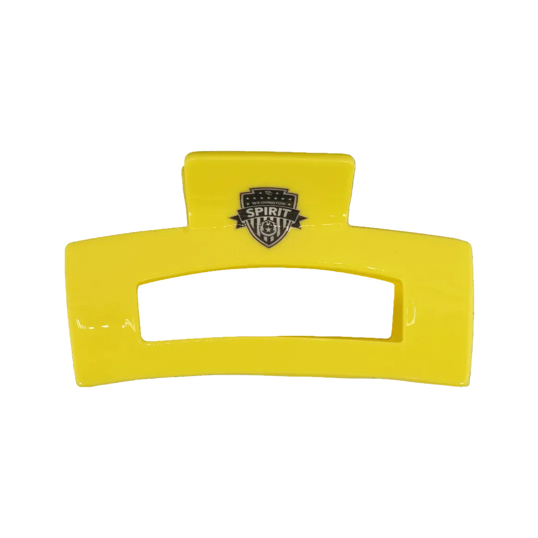 Washington Spirit Open Logo Claw Clip - Gold